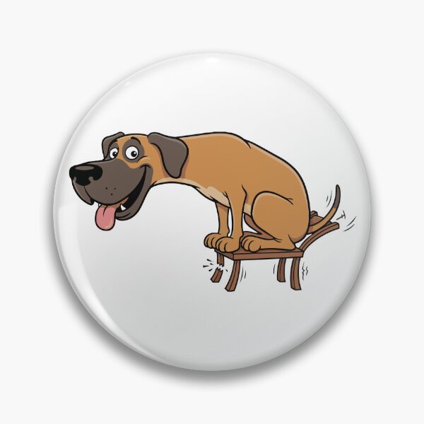 Item preview, Worlds Heaviest Lap Dog Funny Great Dane designed and sold by Petzzz.