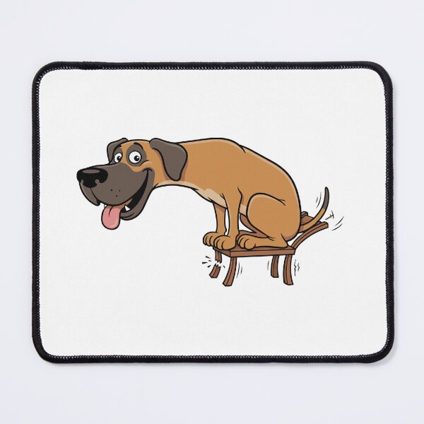 Item preview, Worlds Heaviest Lap Dog Funny Great Dane designed and sold by Petzzz.