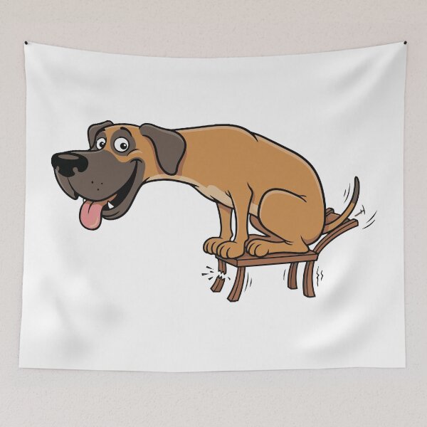 Item preview, Worlds Heaviest Lap Dog Funny Great Dane designed and sold by Petzzz.