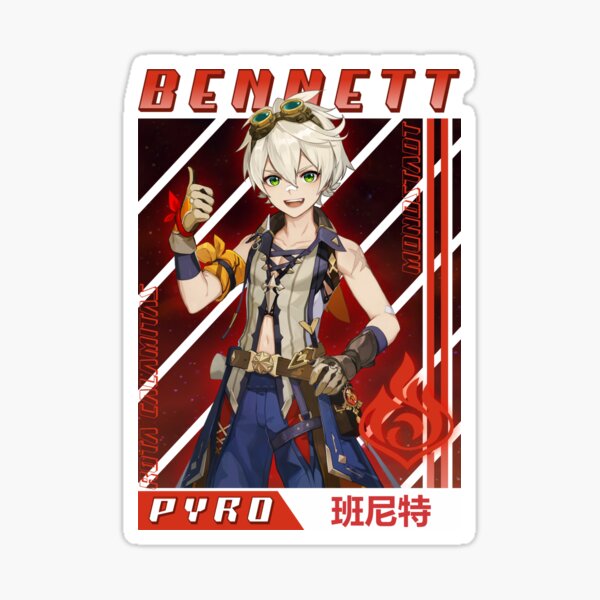 Item preview, Bennett - Genshin Impact designed and sold by niftywear.