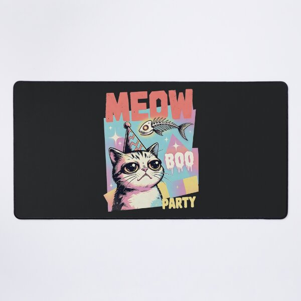 Item preview, Mew Boo Party – Cute Halloween Cat Vibes designed and sold by Taans-Creation.