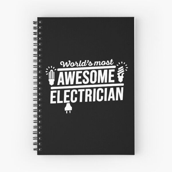 Item preview, worlds most awesome electrician designed and sold by CloudyPress.