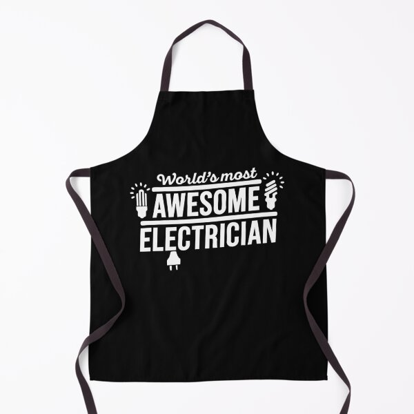 Item preview, worlds most awesome electrician designed and sold by CloudyPress.