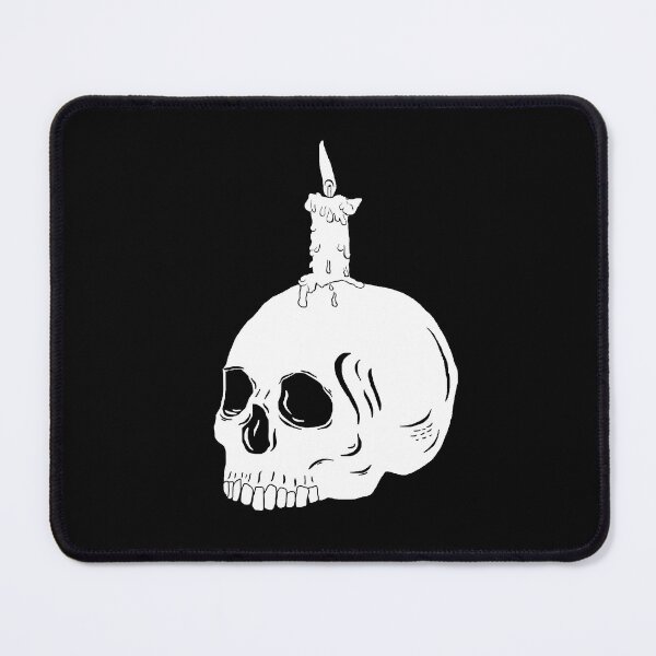 Item preview, Gothic Skull Candle Dark Aesthetic Minimal Horror Art Design designed and sold by Neon_Ronin.