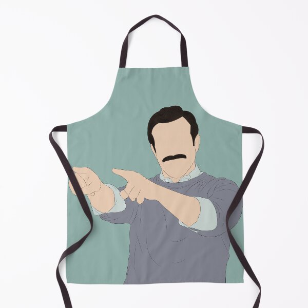 Artikelvorschau, Ted Lasso inspiriertes Fan-Art-Porträt entworfen und verkauft von Still Silhouette.