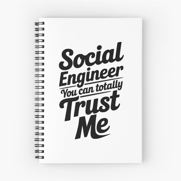 Item preview, Social Engineer You Can Totally Trust Me designed and sold by Frank Ring.