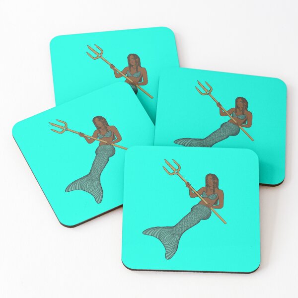 Item preview, The Teal Mermaid designed and sold by TheOccultQueenLLC.