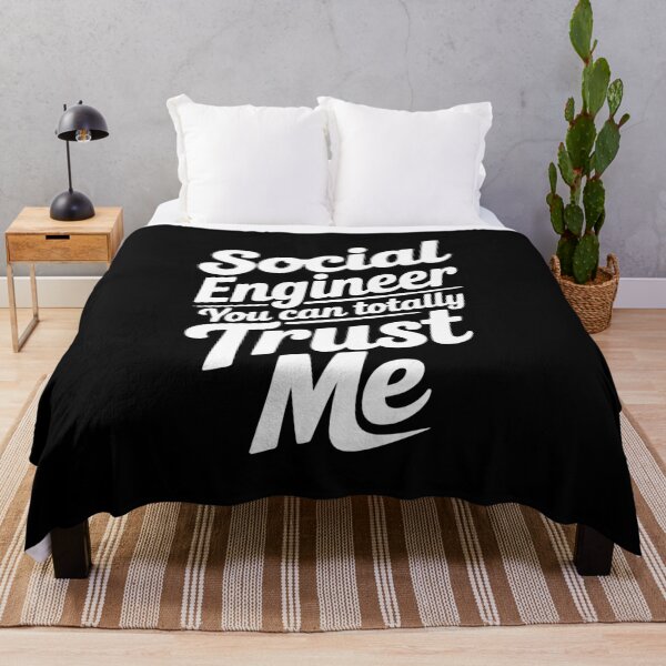 Item preview, Social Engineer You Can Totally Trust Me designed and sold by Frank Ring.