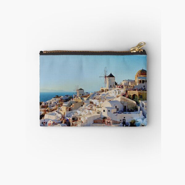 Item preview, Late afternoon view of Oia in Santorini designed and sold by ChimaHome.