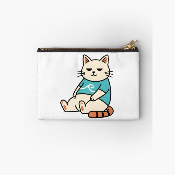 Item preview, Chill Cat Illustration Relaxed Cute Cartoon Cat Sitting designed and sold by TomxDesign.