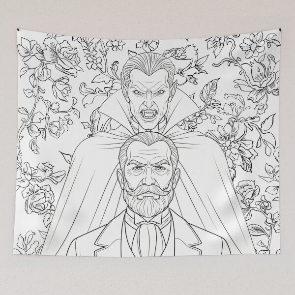 Item preview, Count Dracula Bram Stoker Gothic Vampire  designed and sold by Shoot-The-Moon.