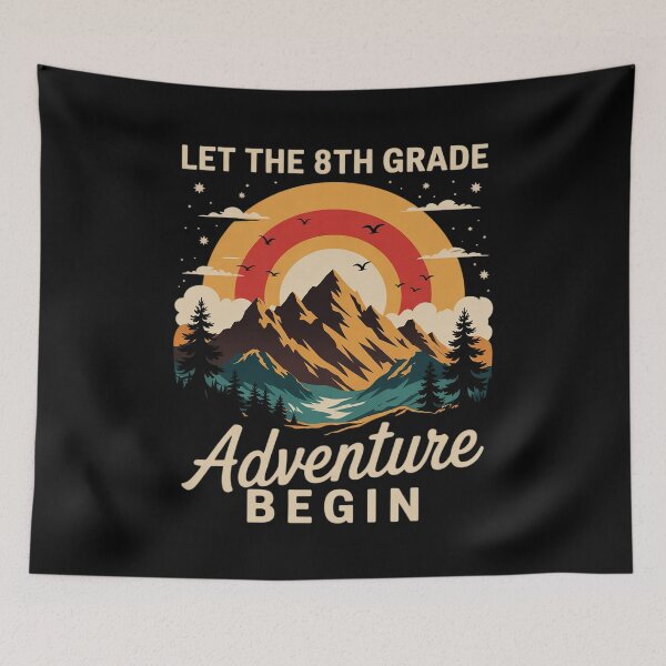 Item preview, Let The 8th Grade Adventure Begin Teacher Back To School11 designed and sold by angolinnArt.