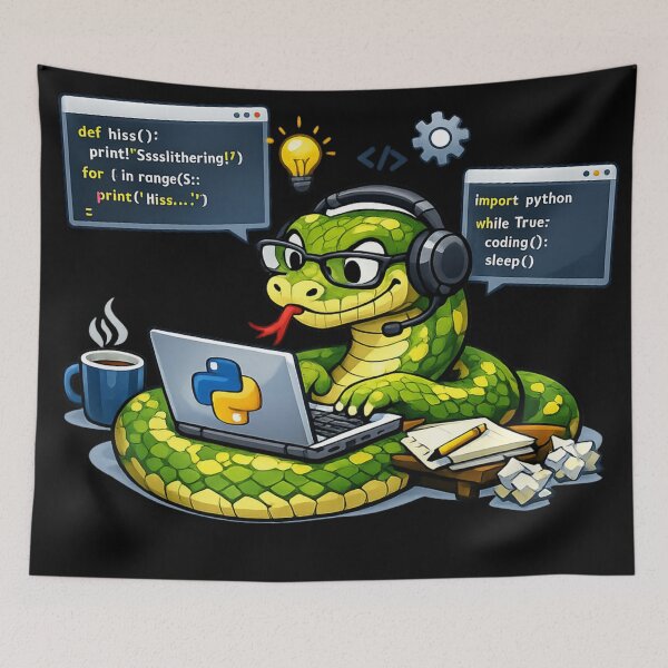 Item preview, Python Coder Python designed and sold by optimusprime39.