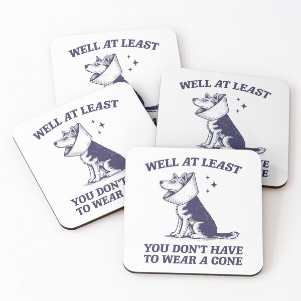 Item preview, Funny Dog Get Well Gift - At Least You Don't Have to Wear a Cone! designed and sold by borenclolahroy.