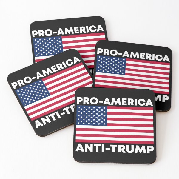 Item preview, Pro America Anti Trump - American Flag Patriotic designed and sold by PixVib.