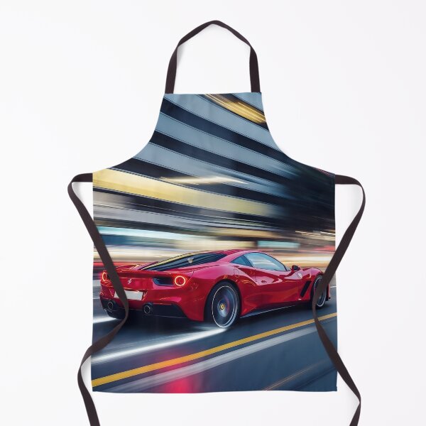 Item preview, Red Supercar Speed Poster – Luxury Racing Car Wall Art Gift designed and sold by Motorline44.