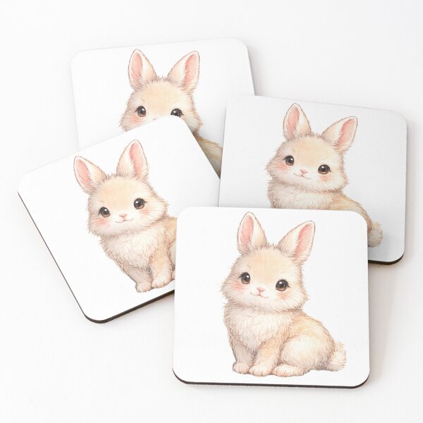Item preview, Adorable Kawaii Rabbit designed and sold by RedSwagStore.