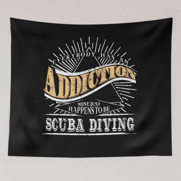 Artikelvorschau, Sucht ist Tauchen Shirt Geschenk Scuba Dive Shirt entworfen und verkauft von shoppzee.