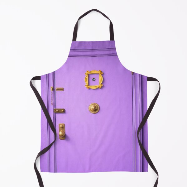 Item preview, Friends inspired purple door, golden frame illustration designed and sold by Thunderg1rl.