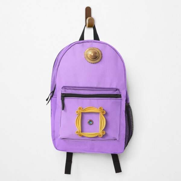 Item preview, Friends inspired purple door, golden frame illustration designed and sold by Thunderg1rl.