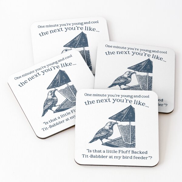 Item preview, Funny Tit Babbler Bird Birthday Gift – Sarcastic Humor Meme designed and sold by borenclolahroy.