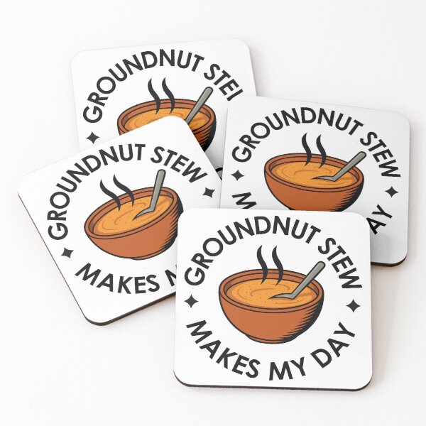 Item preview, Groundnut Stew Makes My Day | West African Cuisine designed and sold by MammothArt.