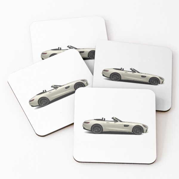 Item preview, white sports car designed and sold by inainart.