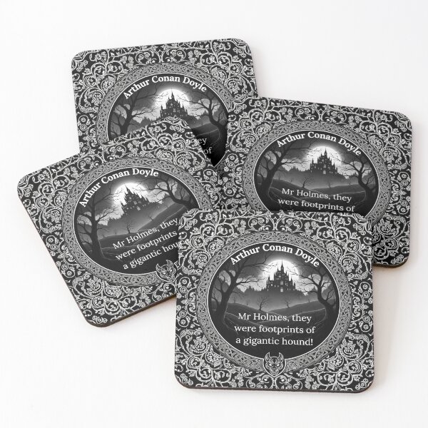 Item preview, Hound of Baskervilles Arthur Conan Doyle Gothic Quote  designed and sold by Shoot-The-Moon.