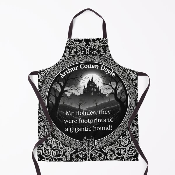 Item preview, Hound of Baskervilles Arthur Conan Doyle Gothic Quote designed and sold by Shoot-The-Moon.