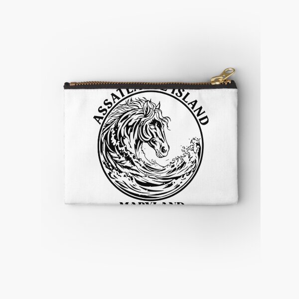 Item preview, assateague horses and ocean designed and sold by TJOCMD.