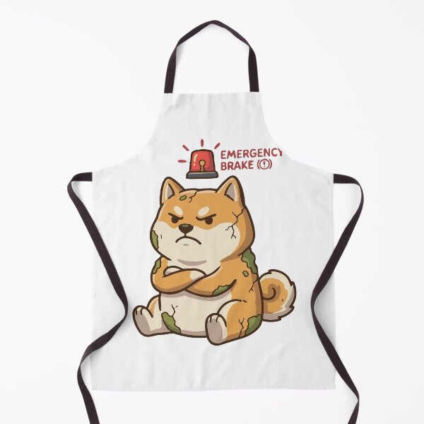 Item preview, Emergency Brake Activated Shiba Inu Refusal designed and sold by Petzzz.