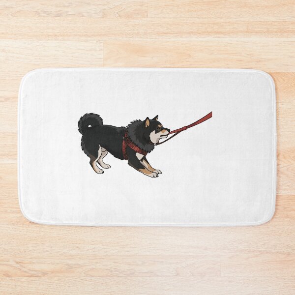 Item preview, Burnt Loaf Refuses To Move Black And Tan Shiba Inu designed and sold by Petzzz.