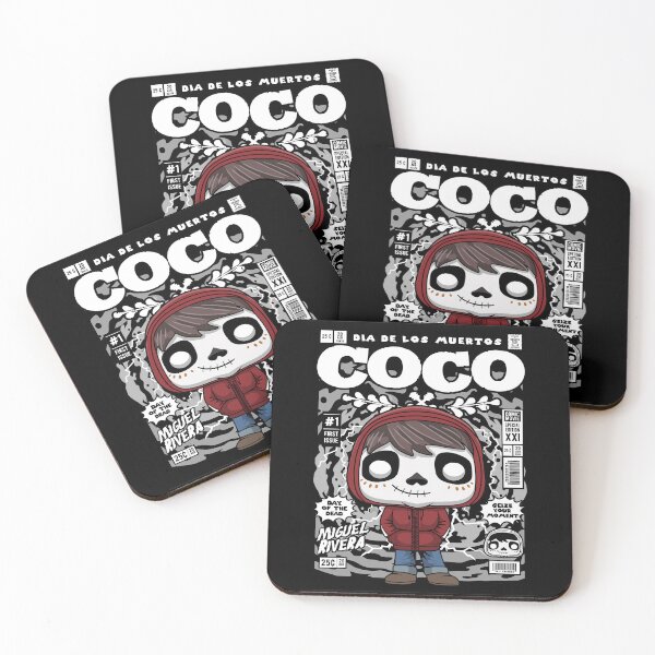 Item preview, Dia De Los Muertos Coco Miguel Rivera Day Of The Dead Movie Fan designed and sold by visionsunveiled.