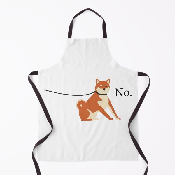 Item preview, Just Say No Funny Stubborn Shiba Inu Art designed and sold by Petzzz.