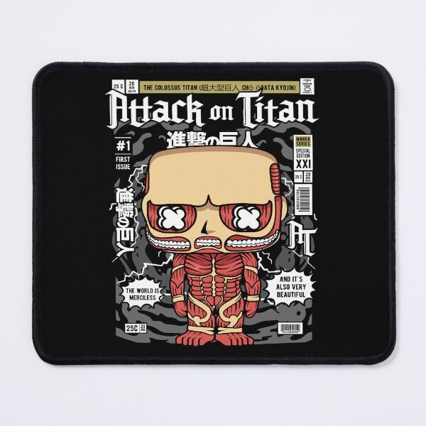 Item preview, Attack On Titan The Colossus Titan Shingeki No Kyojin Cho-Ogata Kyojin The World Is Merciless And It's Also Very Beautiful Anime Manga designed and sold by visionsunveiled.