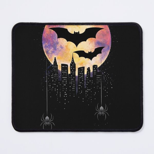 Item preview, Halloween Bat Moon City Skyline T-Shirt – Spooky Night Art Tee designed and sold by KDesignCrafts.