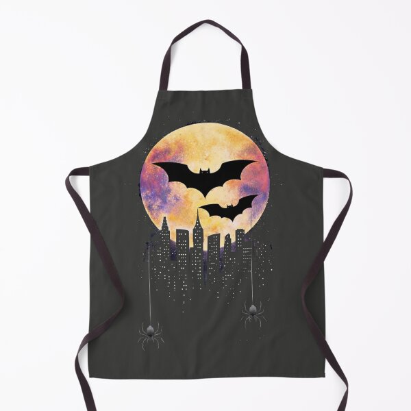 Item preview, Halloween Bat Moon City Skyline T-Shirt – Spooky Night Art Tee designed and sold by KDesignCrafts.