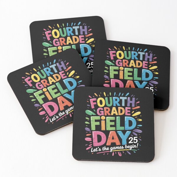 Item preview, Let The Games Begin Fourth Grade Field Day 2025 Teacher Kid designed and sold by angolinnArt.
