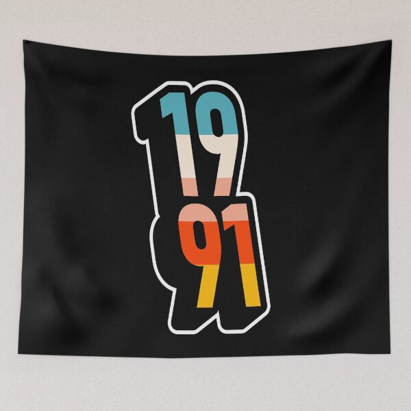 Item preview, 1991 Retro Geometric Typography designed and sold by MZS Studio.