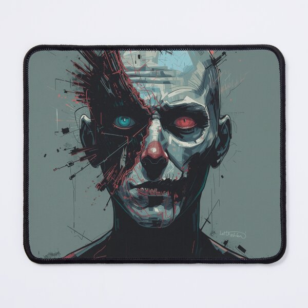Item preview, Fractured Cyber Mind – Glitch Street Art T-Shirt designed and sold by GamerLife31.