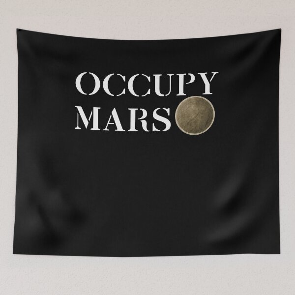 Item preview, occupy mars .elon musk designed and sold by Evaevonechi.