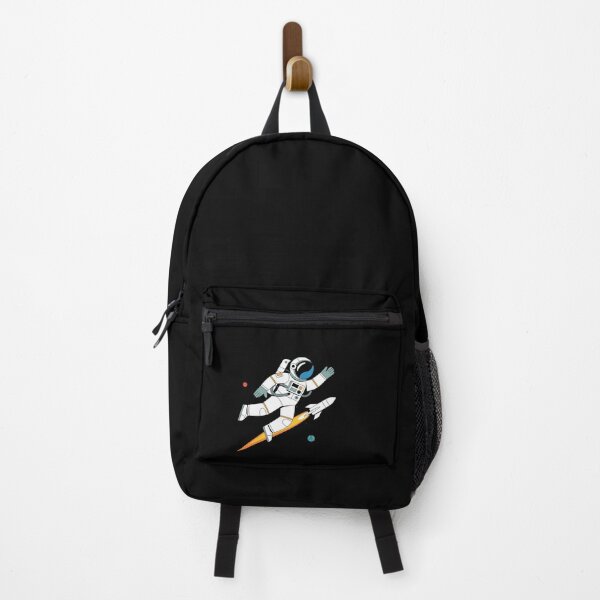 Item preview, Flying Astronaut With Rocketship Outer Space designed and sold by DigitaldeligArt.