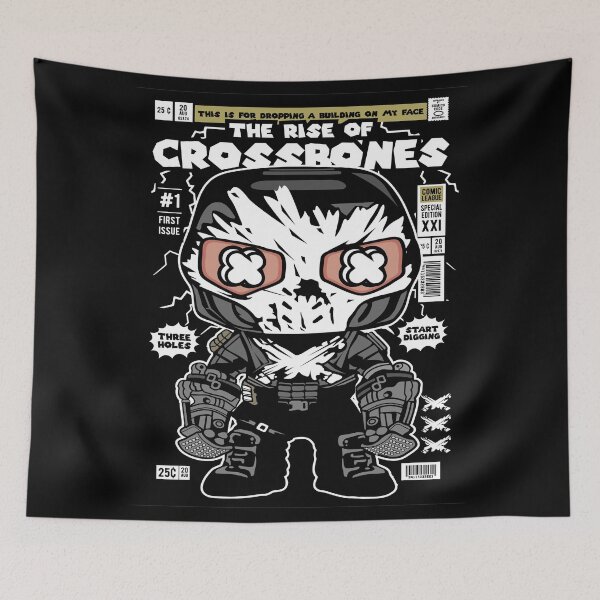 Item preview, The Rise Of Crossbones Marvel Villain Comic Book Superhero Fan designed and sold by visionsunveiled.
