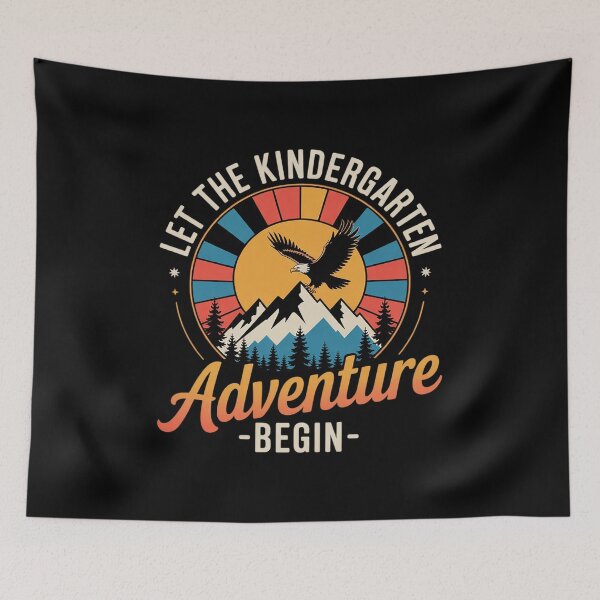 Item preview, Let The Kindergarten Adventure Begin First Day Of School designed and sold by angolinnArt.