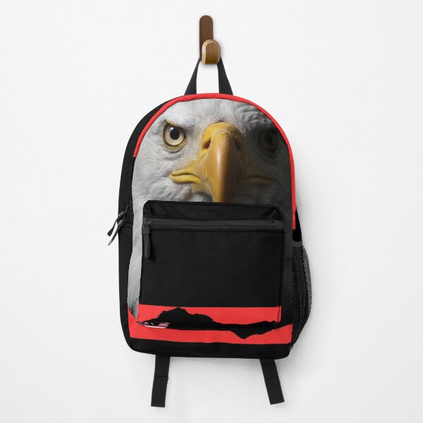 Item preview, American Eagle Red Edition - Urban Street Art - 12K Patriotic Poster designed and sold by NaturalBeautySebastian .