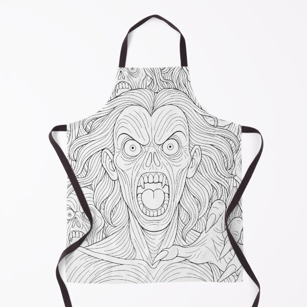 Item preview, Screaming Undead Horror Faces Gothic  designed and sold by Shoot-The-Moon.