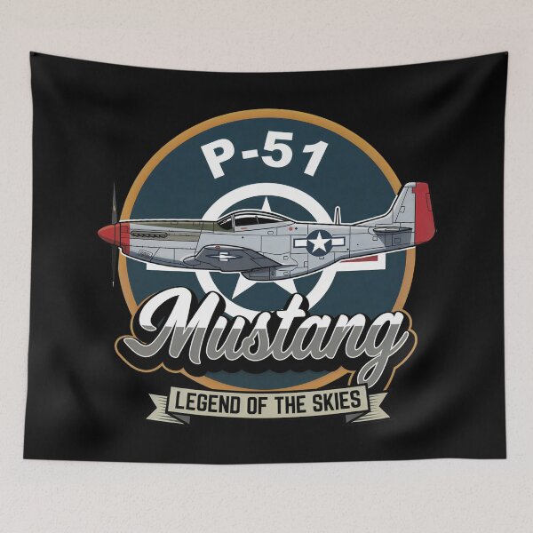 Item preview, WWII USA Fighter Plane Mustang P-51  designed and sold by Blok45.