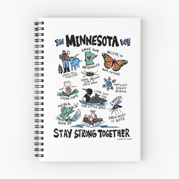 Item preview, Minnesota Rules Full Color - Minnesota Strong designed and sold by Bonnie Bee’s Minnesota Strong Shop.