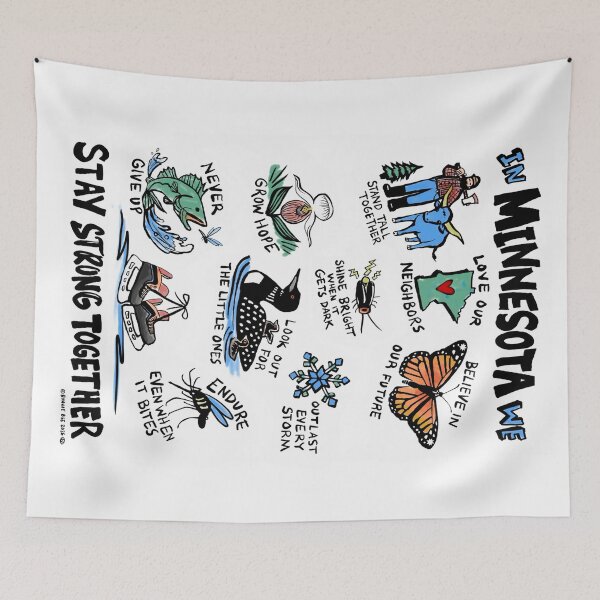 Item preview, Minnesota Rules Full Color - Minnesota Strong designed and sold by Bonnie Bee’s Minnesota Strong Shop.