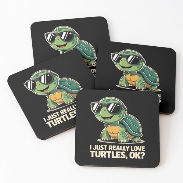 Item preview, Dabbing Sea Turtle I Just Really Love Turtles Ok designed and sold by MarkLeedsArt.